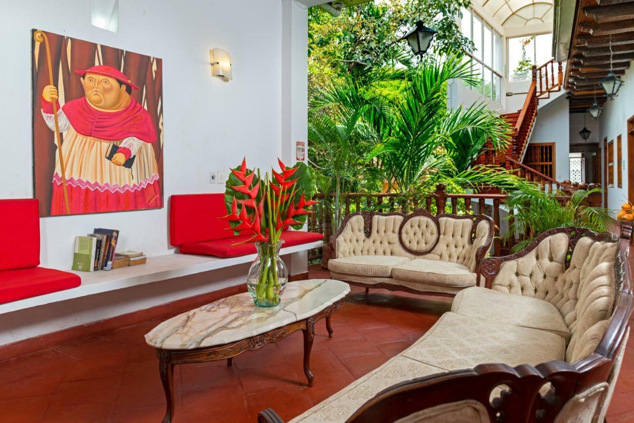 Hotel Casa Del Curato à Cartagène Extérieur photo