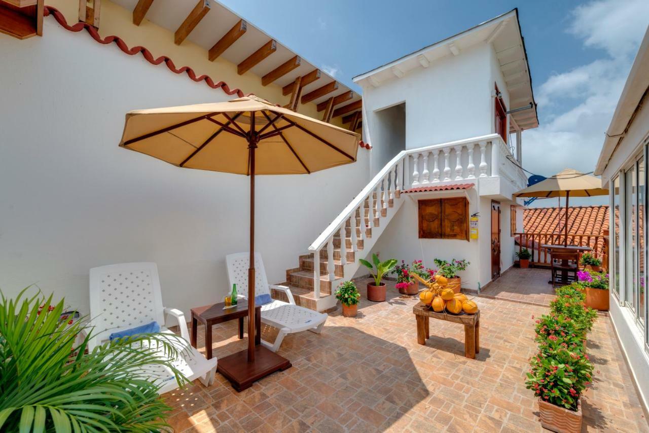 Hotel Casa Del Curato à Cartagène Extérieur photo