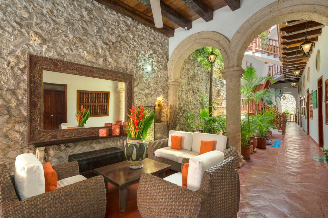 Hotel Casa Del Curato à Cartagène Extérieur photo