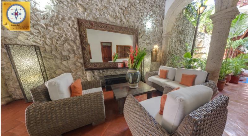 Hotel Casa Del Curato à Cartagène Extérieur photo